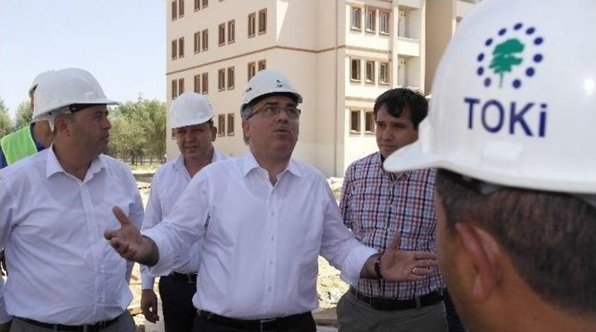 Toki Başkanı Turan, Manisa&rsquo;da İncelemelerde Bulundu