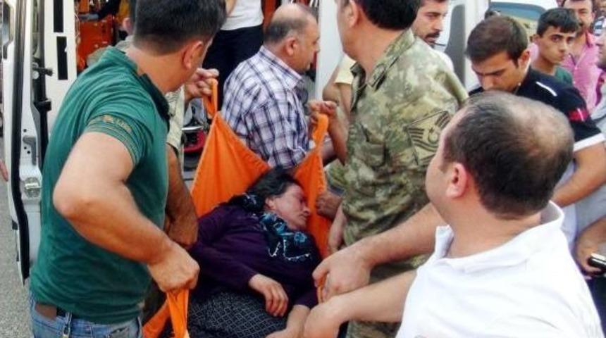 Suriye'nin Işid Kontrol&uuml;ndeki B&ouml;lgeden Karakola Ateş: 1 Şehit, 2 Yaralı (4)
