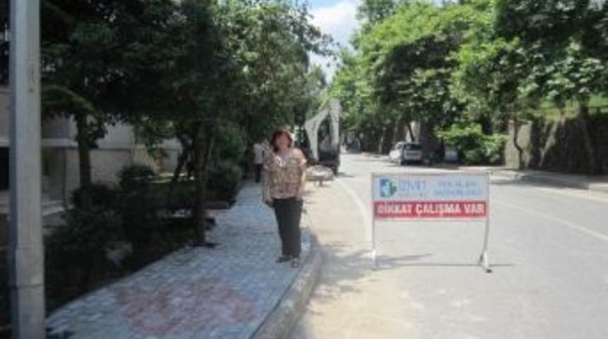 Sedaş&rsquo;ın Tahrip Ettiği Kaldırımları Belediye Onardı