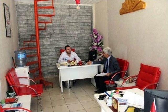 İl Kültür Ve Turizm Müdürü İsmet Taymuş Seyehat Acentelerini İnceledi