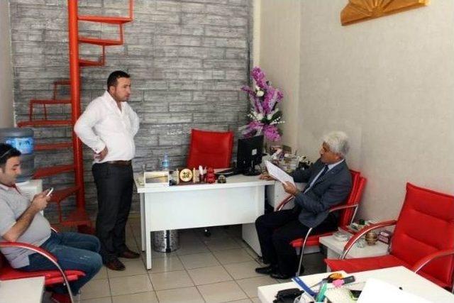 İl Kültür Ve Turizm Müdürü İsmet Taymuş Seyehat Acentelerini İnceledi