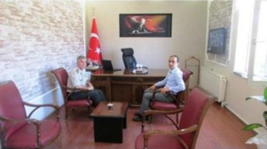 İl Jandarma Komutanı Albay Ufuk Nayır&rsquo;ın Veda Ziyareti