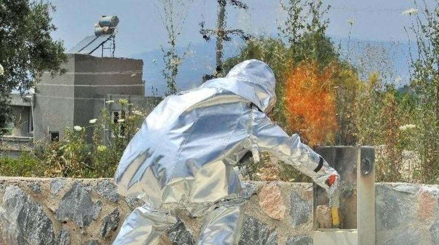 İtfaiye Personeline Doğalgaz Yangını Eğitimi