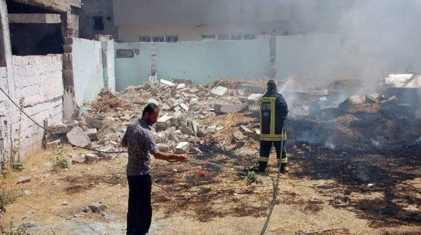 Adıyaman&rsquo;da &Ccedil;ıkan Yangın Korkuttu