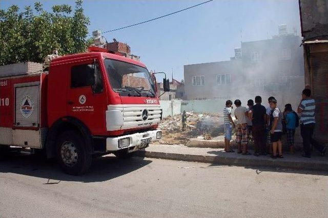 Adıyaman’da Çıkan Yangın Korkuttu