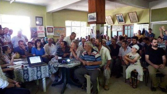 Katı Atık Tesisi Çed Bilgilendirme Toplantısı Tepkiler Üzerine Yarıda Kaldı