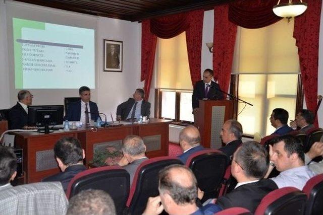 Bolu’da 2015 Yılı 3. Dönem İl Koordinasyon Kurulu Toplantısı Yapıldı