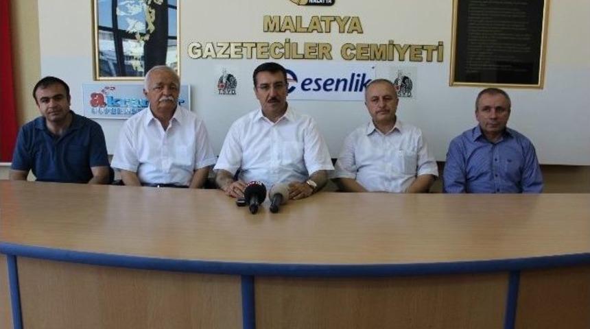T&uuml;fenkci Malatya Gazeteciler Cemiyeti&rsquo;ni Ziyeret Etti