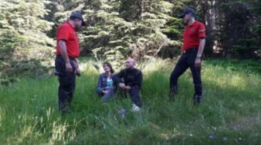 Uludağ'da Kaybolan &Ccedil;ifti Jandarma Buldu