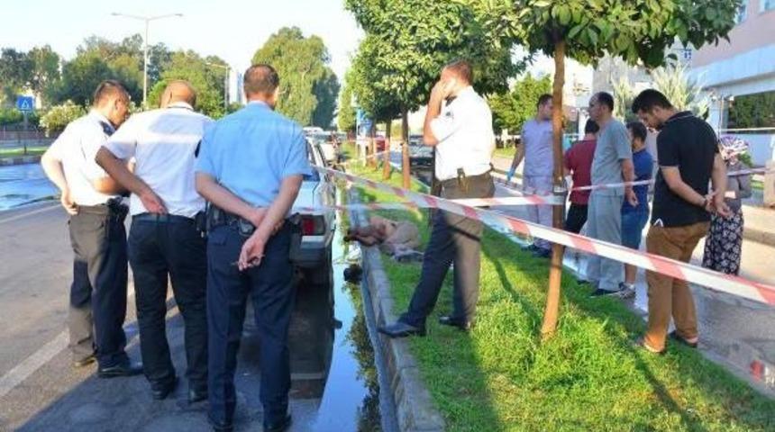 Otomobilinin Yanında Cesedi Bulundu