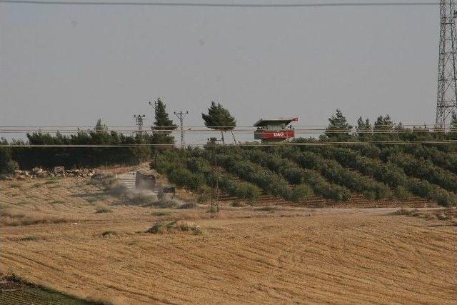 Işid Mevzileri, Topçu Birlikleri Tarafından Vuruldu