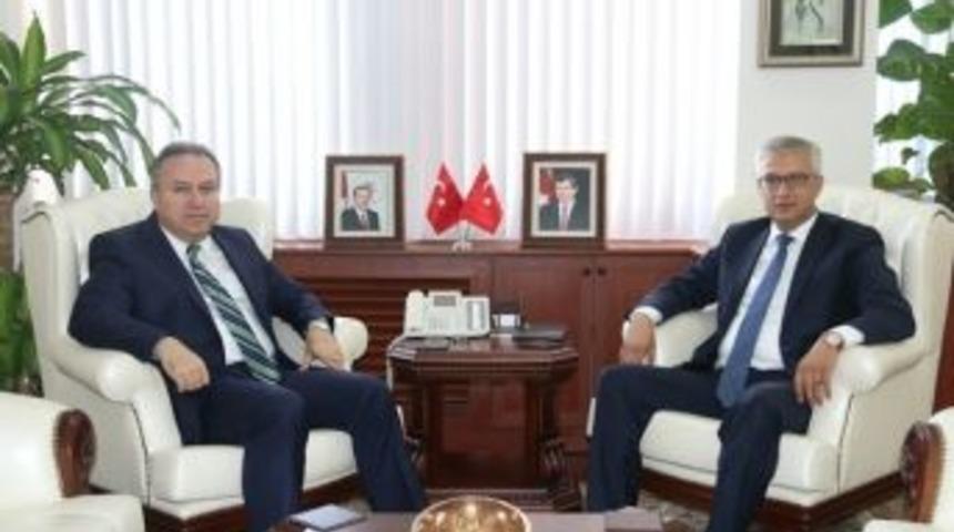 Diyarbakır Başsavcısı Solmaz&rsquo;dan Vali Fidan&rsquo;a Ziyaret