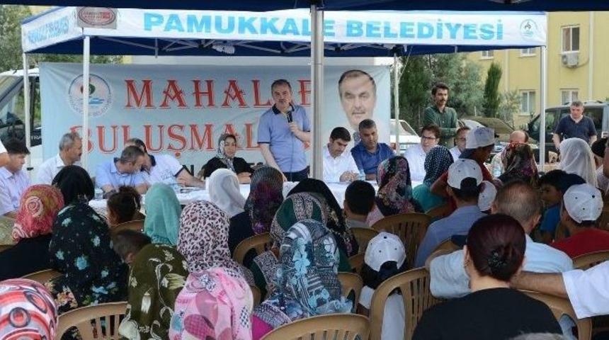 Başkan G&uuml;rlesin Vatandaşların Sorunlarını Dinliyor