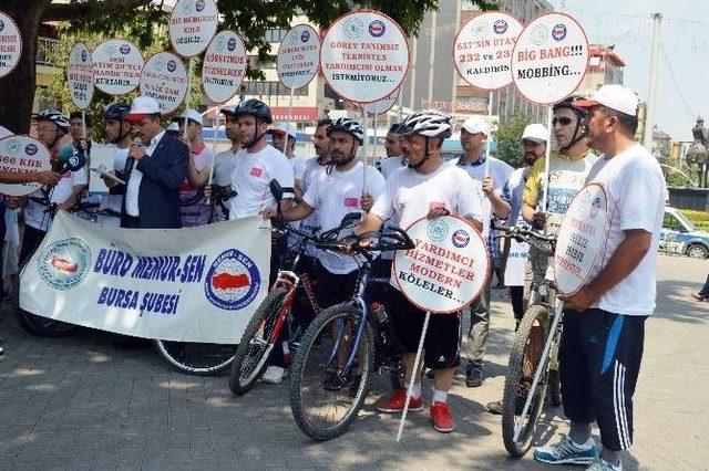 ’bisikletli Eylemciler’ Bursa’da