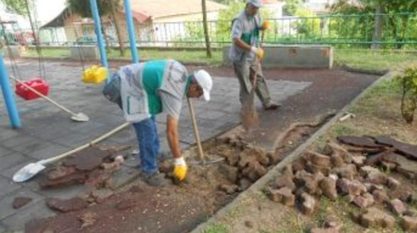Orhan Mahallesi Parkı Yenileniyor