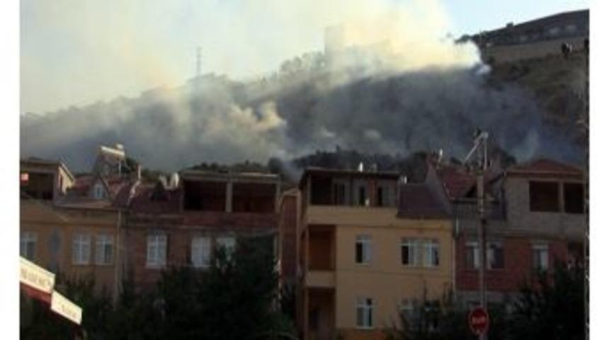 Anız Yangını İtfaiyeyi Hareket Ge&ccedil;irdi