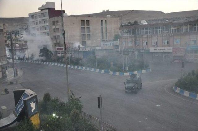 Cizre’de Özdal’ın Cenaze Töreninden Sonra Olaylar Çıktı