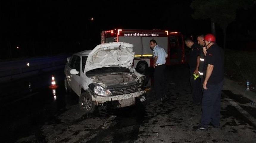 Bursa&rsquo;da Trafik Kazası: 4 Yaralı