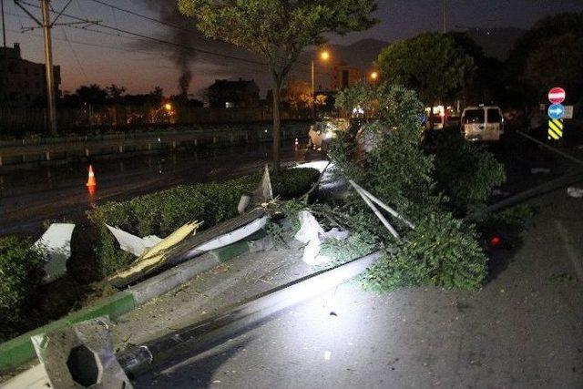 Bursa’da Trafik Kazası: 4 Yaralı