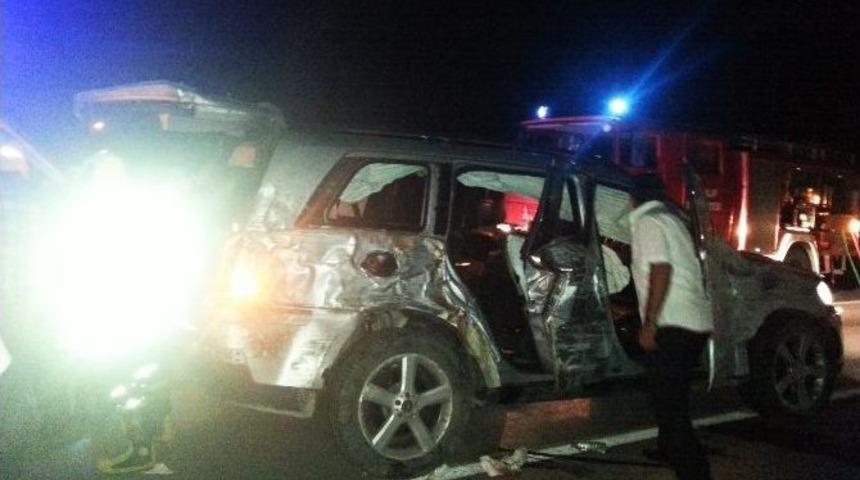 İskilip&rsquo;te Trafik Kazası: 3 Yaralı