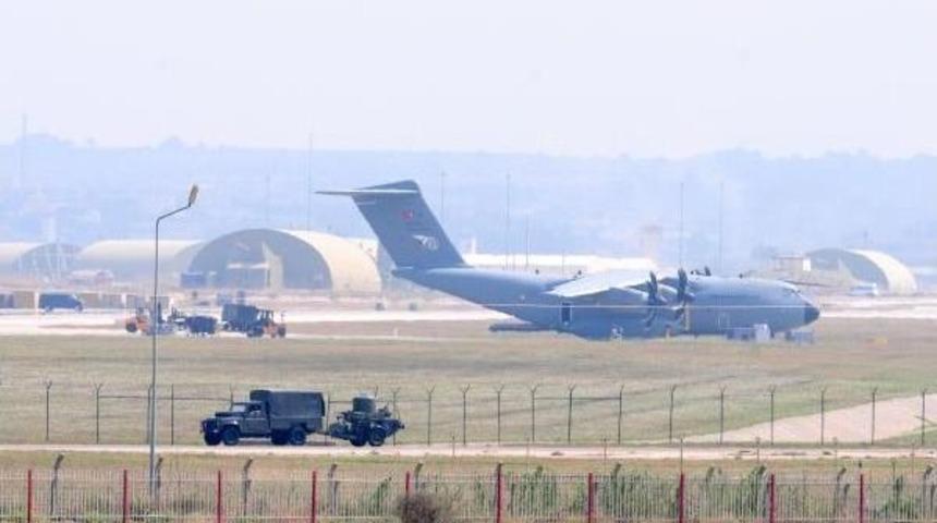 Koalisyon U&ccedil;akları Beklenen İncirlik'te T&uuml;rk Savaş U&ccedil;akları Yoğunlaştı