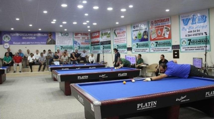 Akyazı Belediyesi &Ouml;d&uuml;ll&uuml; 3 Bant Bilardo Turnuvası Sona Erdi
