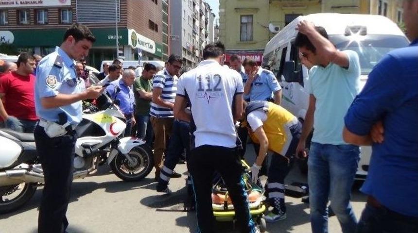 Giresun&rsquo;da Trafik Kazası: 1 Yaralı