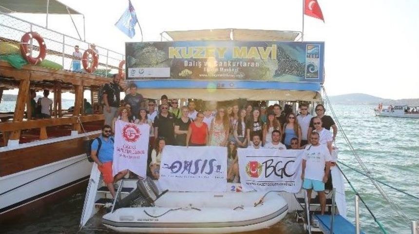 Bursalı Gazetecilere T&uuml;pl&uuml; Dalış Eğitimi