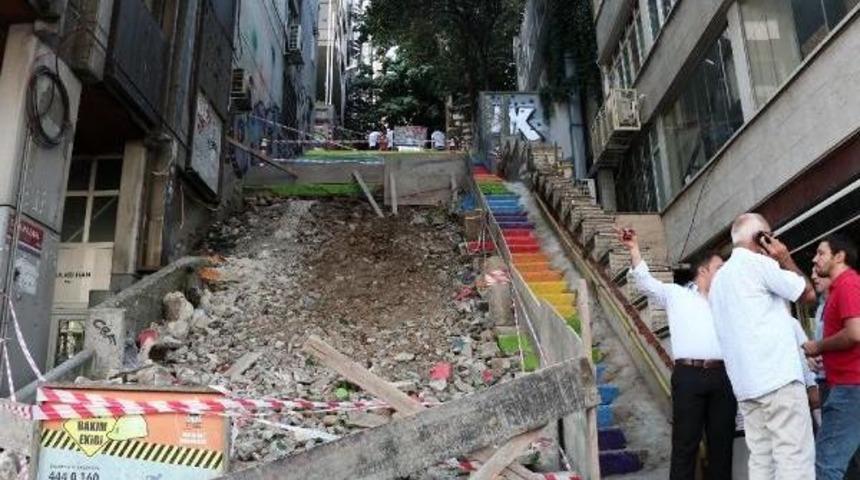 G&ouml;kkuşağı Merdiveni Yeniden Yapılacak