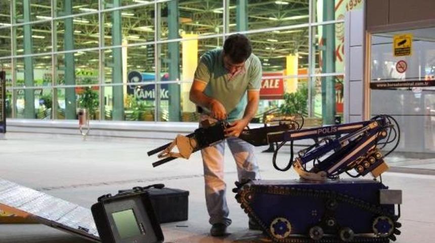 Bursa Terminali'nde Ş&uuml;pheli Valiz