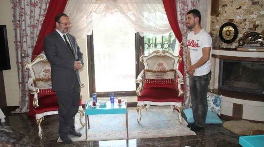 Diyanet İşleri Başkanı G&ouml;rmez&rsquo;den Sofuoğlu&rsquo;na Taziye Ziyareti