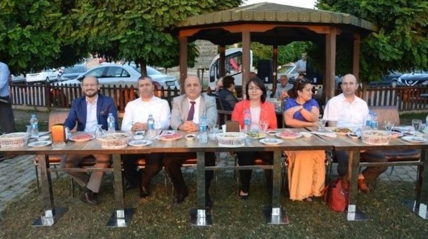 Kaymakam Yolcu&rsquo;ya Veda Yemeği D&uuml;zenlendi