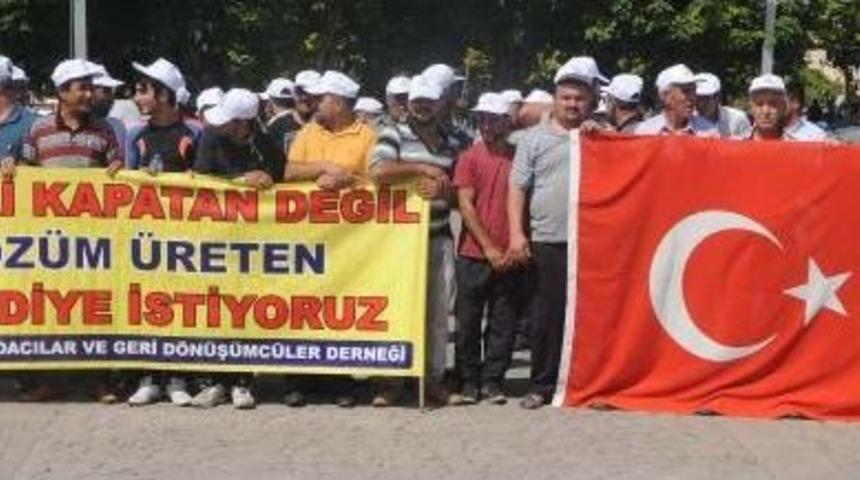 Gaziantep'te Katı Atık Toplayıcılarından 'ceza' Tepkisi