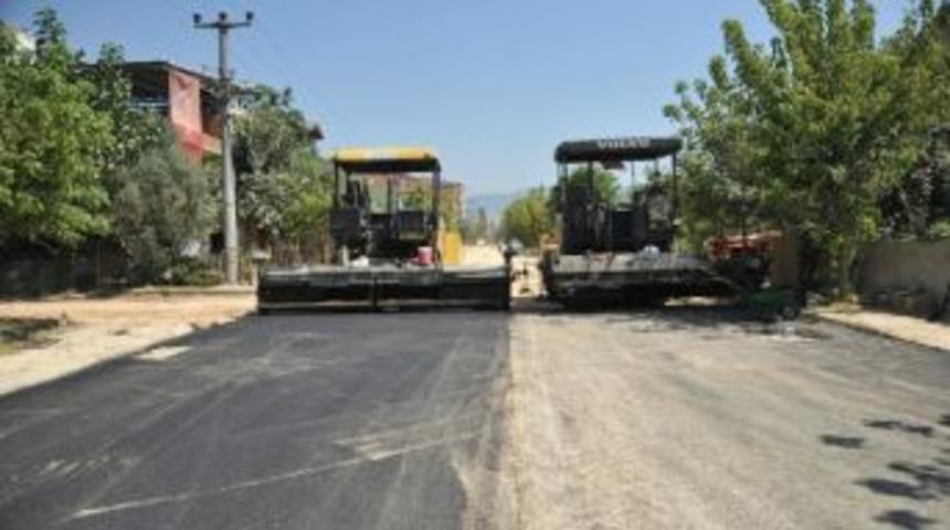 Orhangazi Caddeleri Asfaltlanıyor