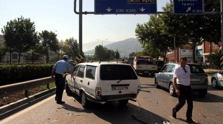 Bursa&rsquo;da Zincirleme Kaza