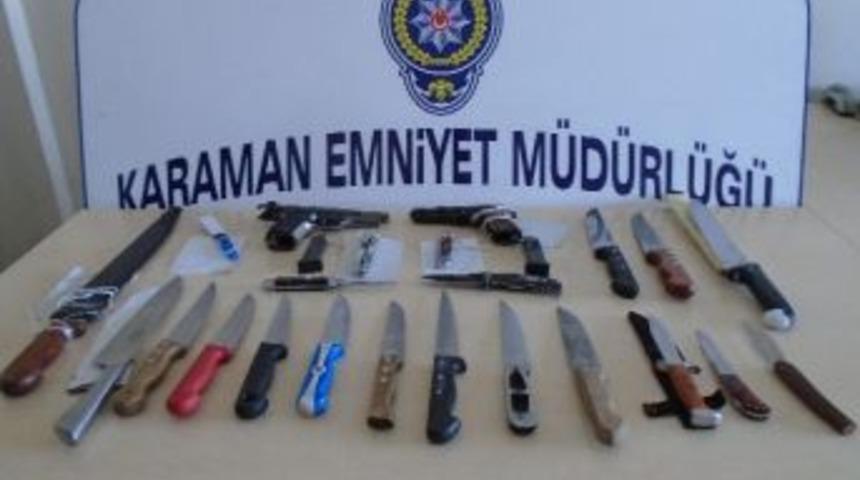 Karaman Polisinden Şahıslara Y&ouml;nelik Uygulama