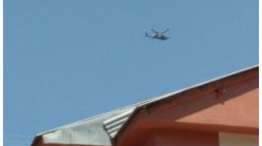 Yaralı Asker Helikopterle Hakkari&rsquo;ye Sevk Edildi