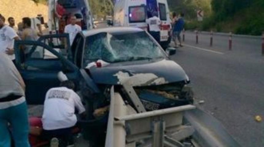 D-655 Karayolu&rsquo;nda Kaza: 4 Yaralı