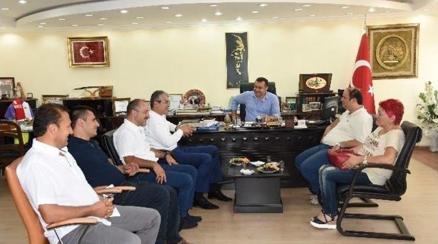 Milletvekili Tarkan Akıllı, Başkan Y&uuml;cel&rsquo;i Ziyaret Etti