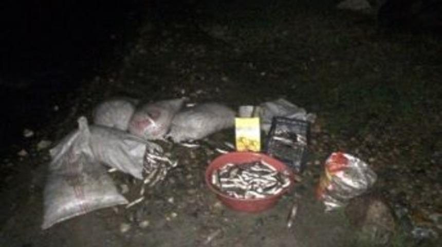 Ka&ccedil;ak Balık Avlayanlara 66 Bin Tl Ceza