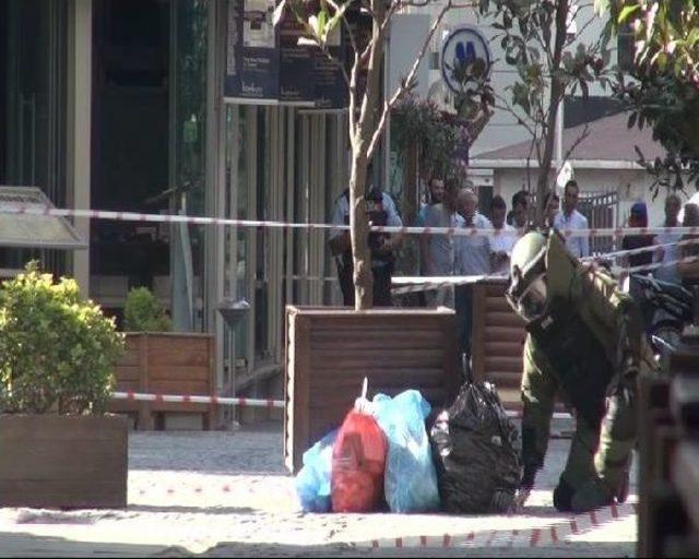 Taksim Talimhane'de Şüpheli Paket Alarmı