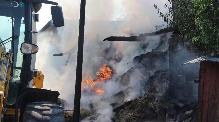 &Ccedil;an&rsquo;da Samanlık Yangını