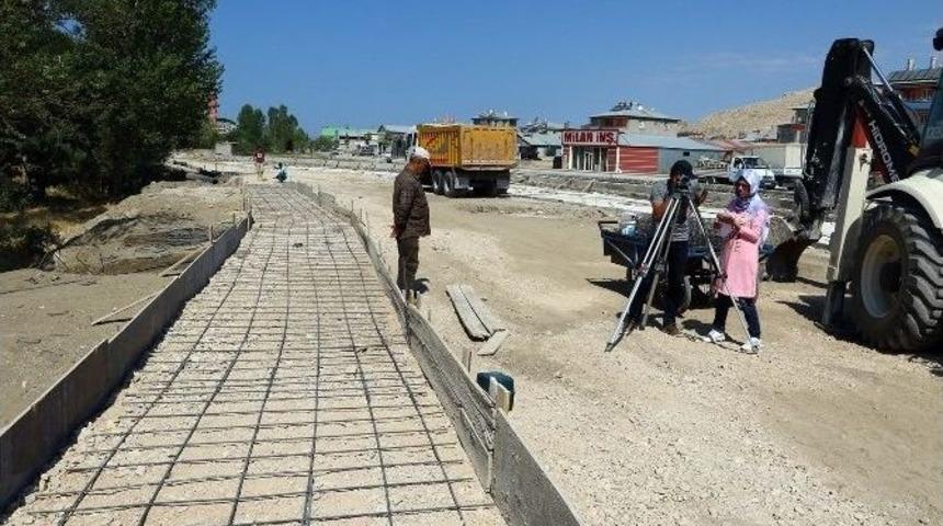 Akk&ouml;pr&uuml; Parkı&rsquo;nda Peyzaj &Ccedil;alışması