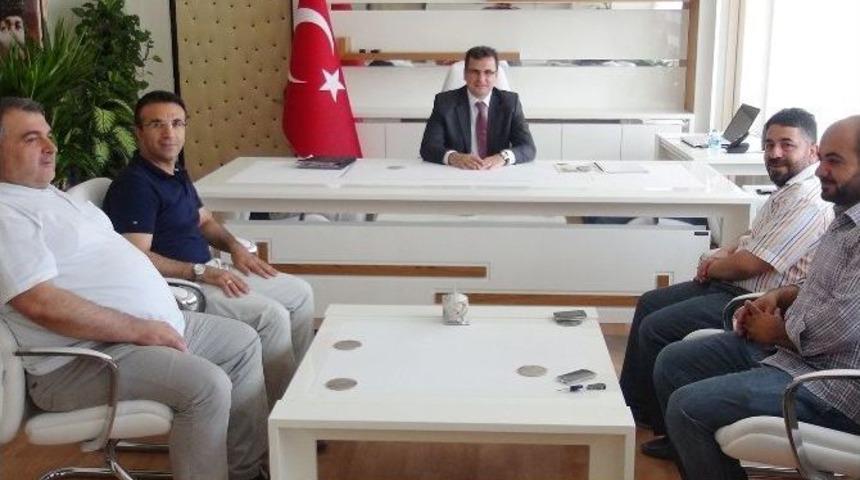 Gazeteciler Kızıltepe Kaymakamı&rsquo;nı Ziyaret Etti