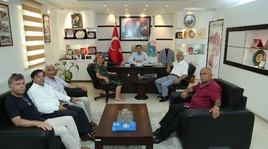 Muhtarlardan Başkan Tok&rsquo;a Ramazan Ayı Teşekk&uuml;r&uuml;