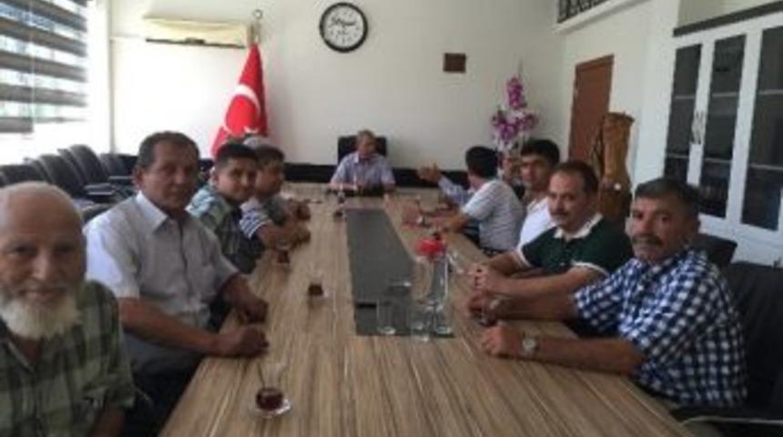 Kaymakam Kara&rsquo;nın İlk Ziyaret&ccedil;ileri Muhtarlar Oldu