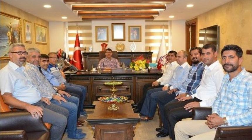 Magid&rsquo;den Başkan &Ccedil;elik&rsquo;e Ziyaret