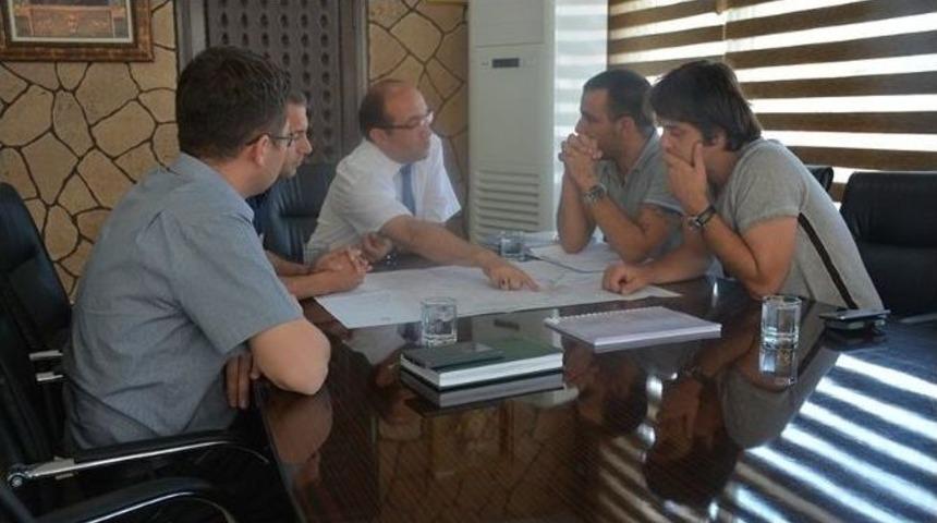 Sandıklı Belediye Başkanı &Ccedil;&ouml;l Dsi Yetkilileri İle Bir Araya Geldi