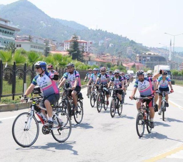 1. Karadeniz Giresun Bisiklet Festivali Başladı