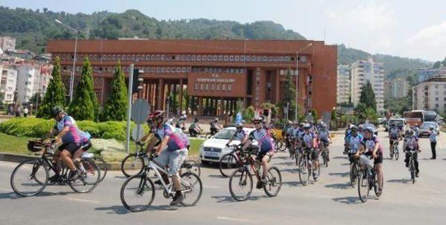 1. Karadeniz Giresun Bisiklet Festivali Başladı